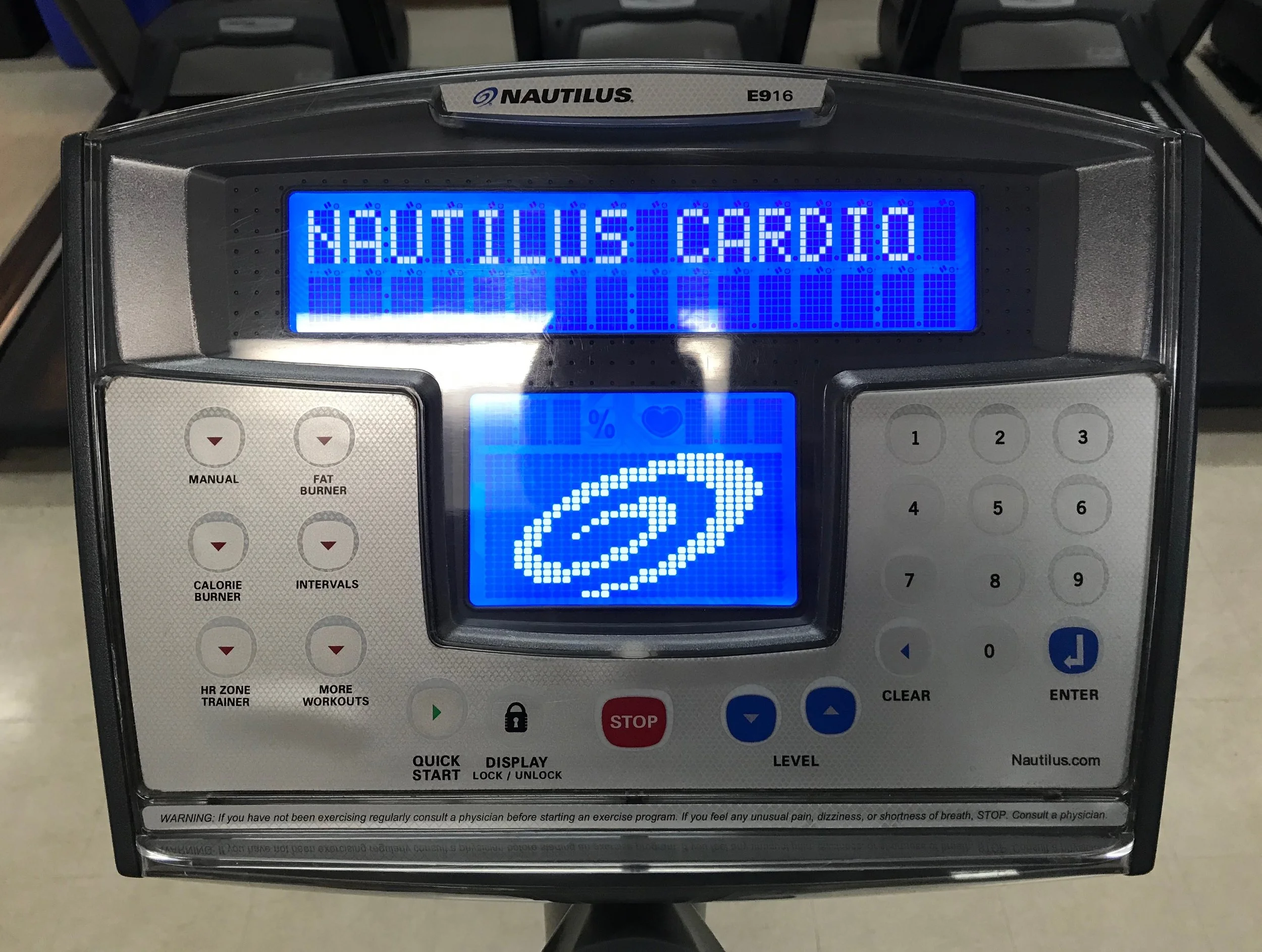 Nautilus Elliptical UX Problems Gregory Schmidt